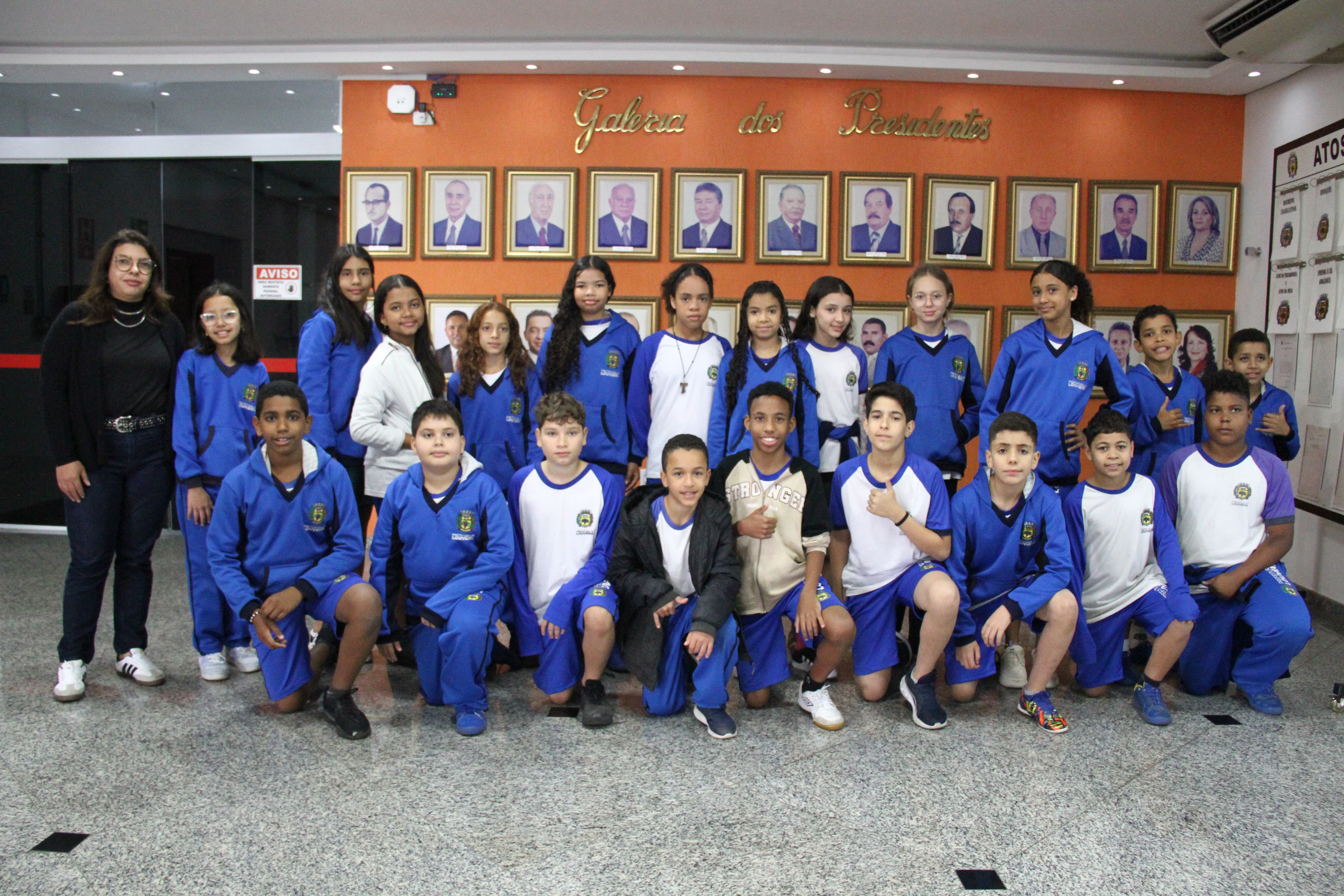 Câmara recebe mais 50 alunos da Frederico Pagotto