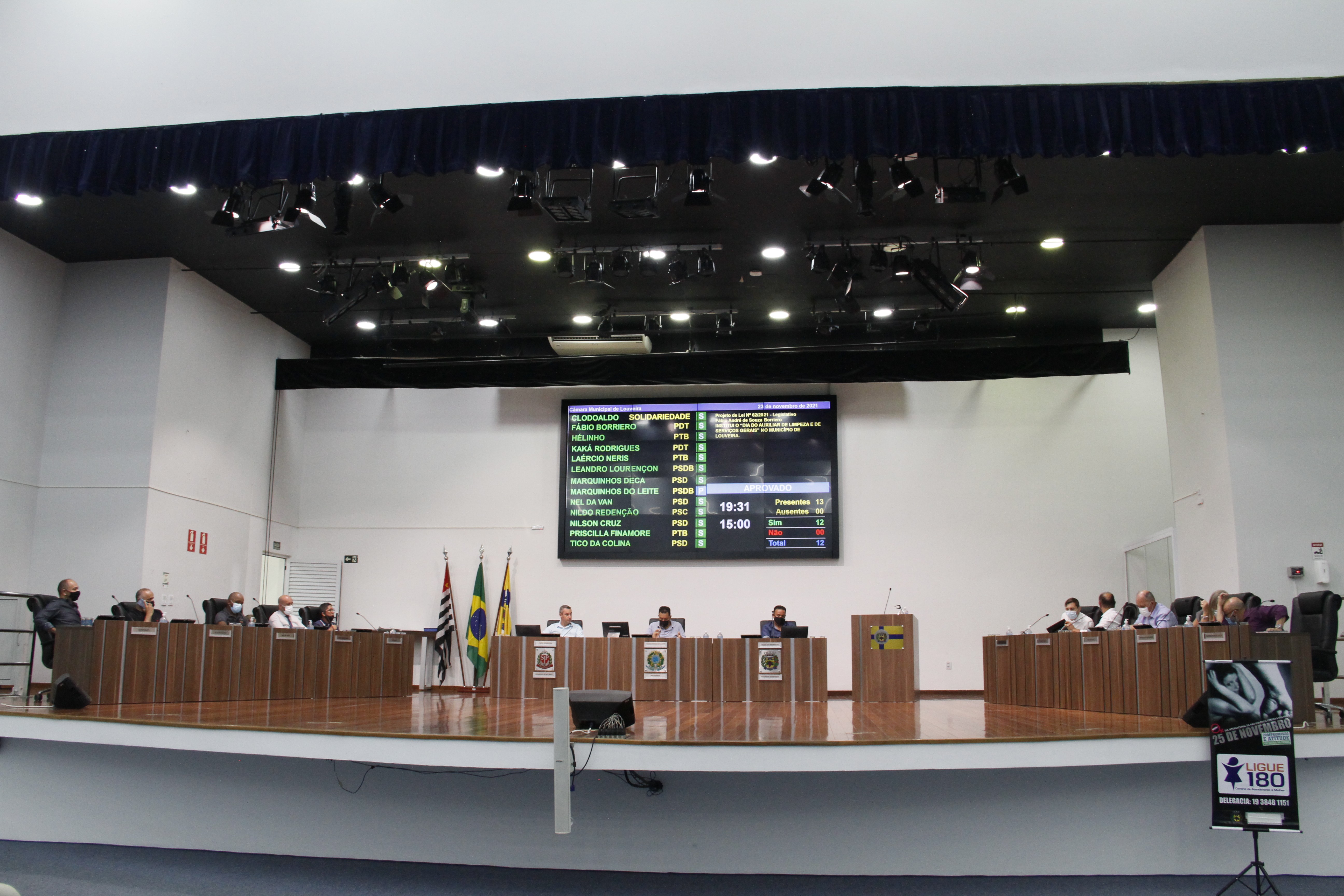 Câmara de Louveira aprova Dia do Auxiliar de Limpeza