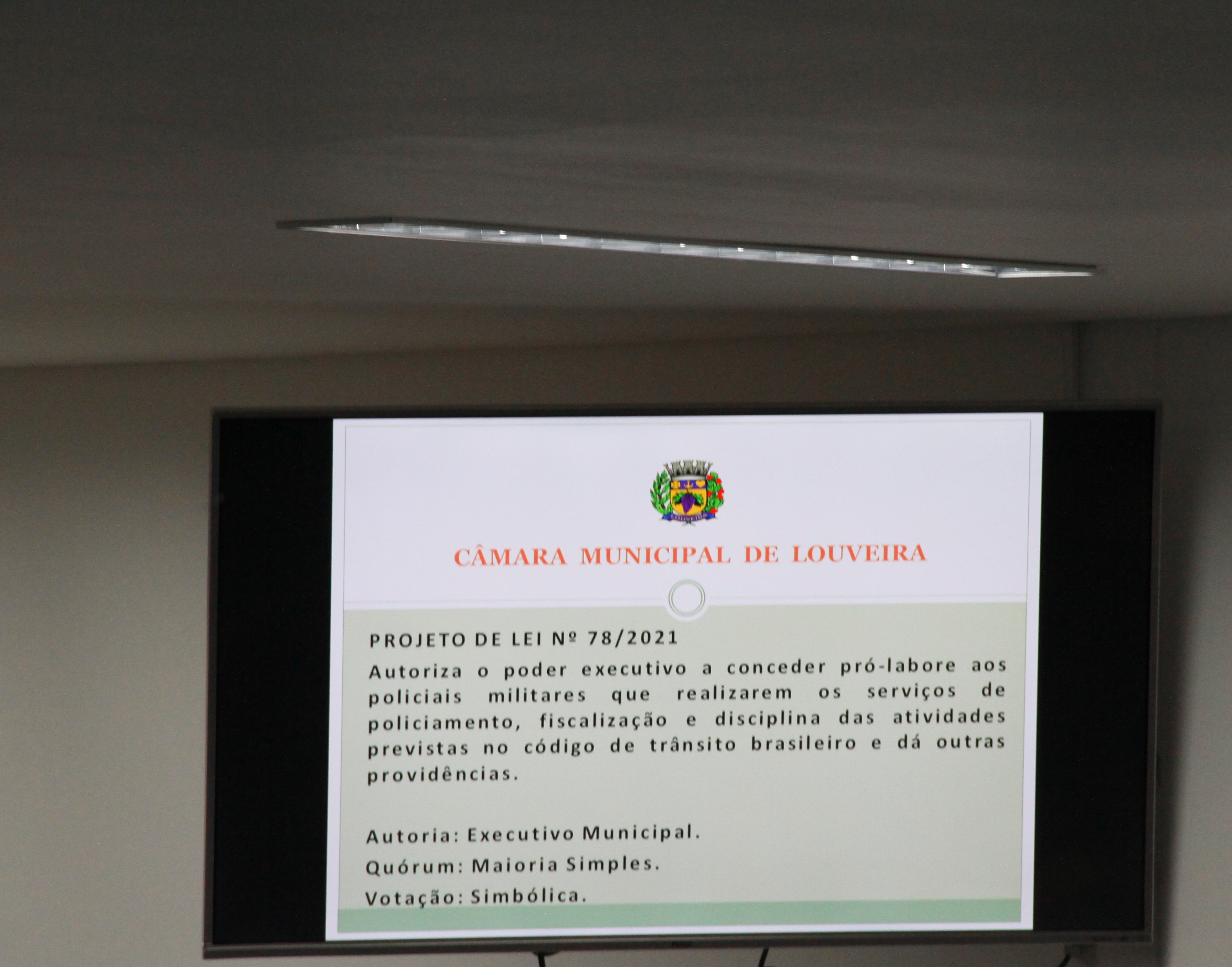 Aprovada ajuda a policiais militares que atuam no trânsito em Louveira